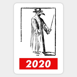 2020 Plague Doctor Magnet